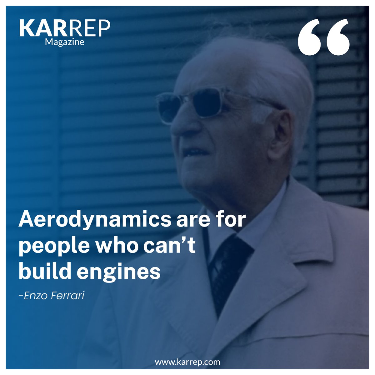 Karrep2021's tweet photo. #karrep #magazine #karrepmagazine #quote #enzoferrari #ferrari #autorepair #automotive #auto #mechanic #car #cars #carrepair #autoshop #autoservice #repair #collisionrepair #autobody #autorepairshop #oilchange #autobodyshop #autoparts #bodyshop #carcare #mechaniclife https://t.co/b2N7aoPomd