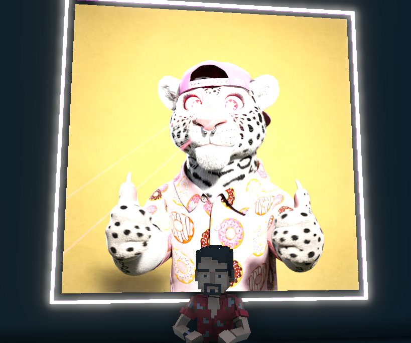 mayday042857362's tweet photo. @TheSandboxGame @jagfriends_nft I just finished my quest on @jagfriends_nft experience on the #sandboxalphaS3 for a chance to win a Season 3 Alpha Pass! Here I am in Legendaries Room, check out my screenshot!

#jaguarfriends https://t.co/bO2uiEZJtw