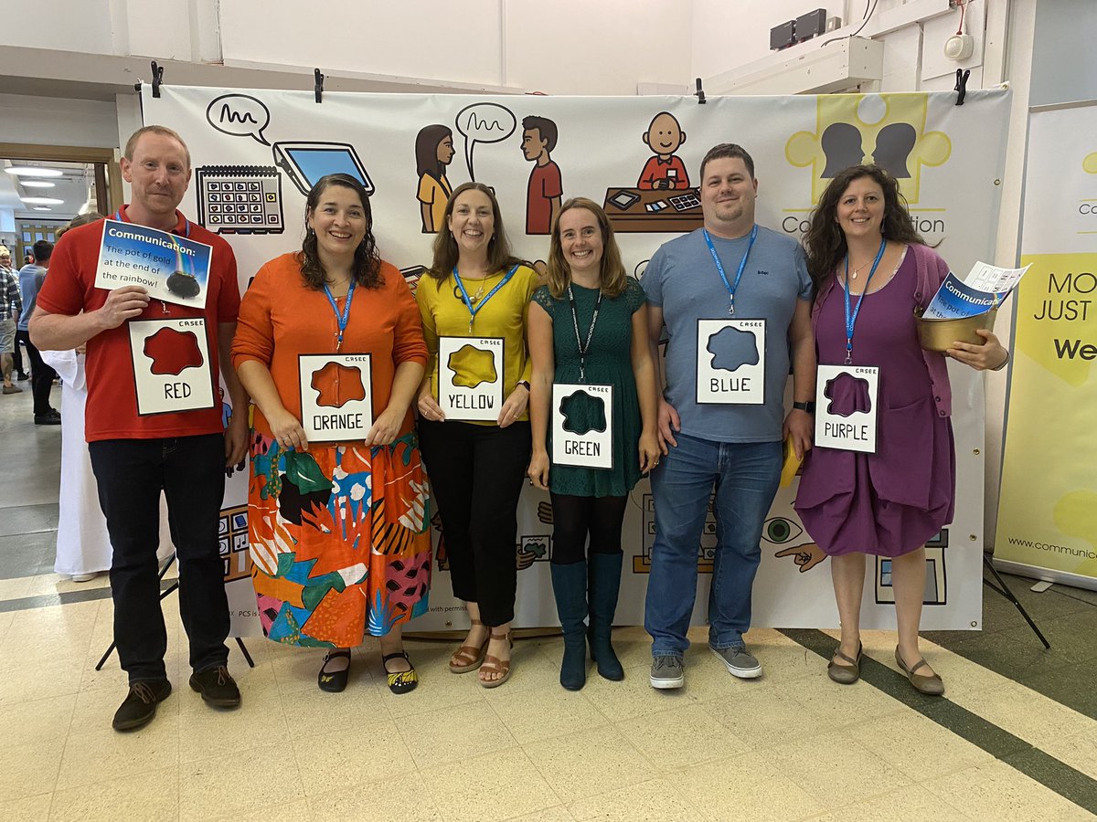 CatherineMartinSLT (@sltcatherine) on Twitter photo Great to catch up with people working in AAC βin personβ <a href="/Comm_Matters/">Communication Matters</a> #cm2022conf even though we didnβt win the fancy dress - pre-loved theme - we were the <a href="/CASEE_CUH/">Communication Aid Service East of England (CASEE)</a> rainbow π with communication in the pot of gold at the end #fullcheese π§π§ Great to catch up with people working in AAC βin personβ <a href="/Comm_Matters/">Communication Matters</a> #cm2022conf even though we didnβt win the fancy dress - pre-loved theme - we were the <a href="/CASEE_CUH/">Communication Aid Service East of England (CASEE)</a> rainbow π with communication in the pot of gold at the end #fullcheese π§π§