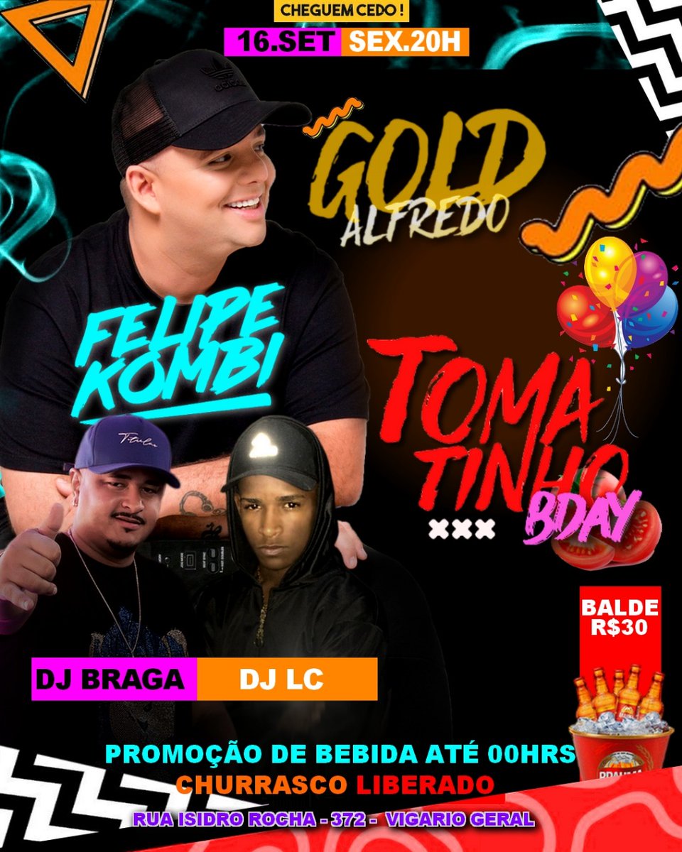 Vocês não podem ficar de fora dessa , sexta feira revoada no Alfredo Gold 👑🍻🍻🥃🥃