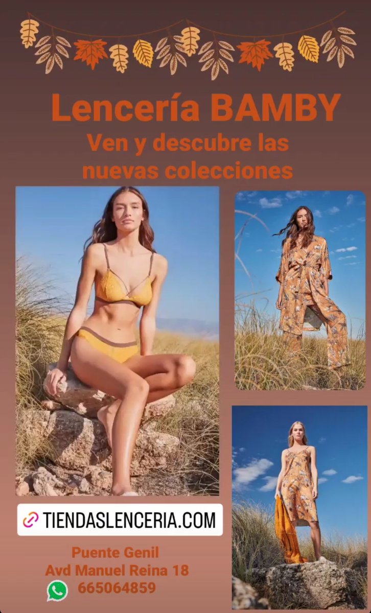 Tiendaslenceria's tweet photo. Ven a BAMBY y descubre #NuevaColección de #Pijamas y #Batas que hemos preparado para ti 😘😘
Os dejamos una pequeña muestra 😉
Envíos online https://t.co/Z5Q1mRh01G https://t.co/Tjl28KCePd