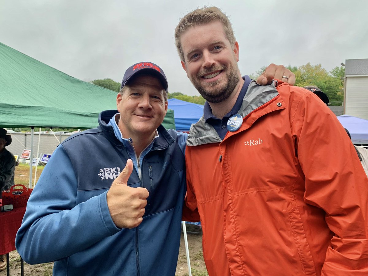 ChrisSununu's tweet photo. As Mayor of Keene, @GeorgeHansel has a proven record of delivering results.

George is the Republican who can defeat Annie Kuster and bring new, principled leadership to Washington. Please vote for George Hansel in today’s Congressional District 2 primary! https://t.co/LaGroBJhxI