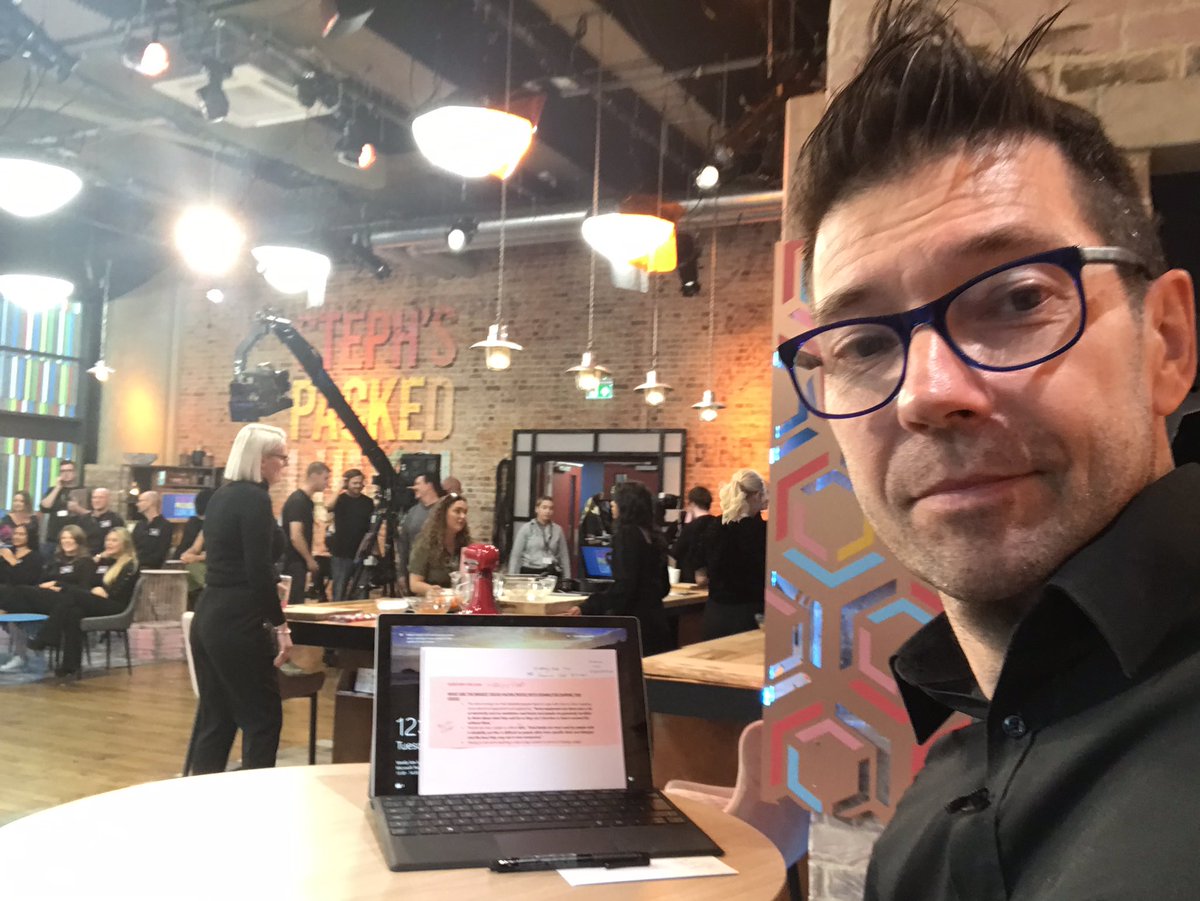 Danwhite1972's tweet photo. In the studio @PackedLunchC4 ready to discuss #CostOfLivingCrises https://t.co/oJzWXGV4tL