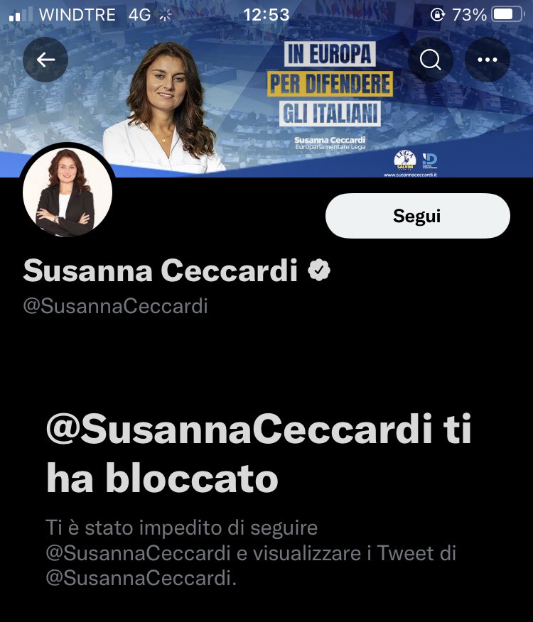 acino2020's tweet photo. A @SusannaCeccardi non piace l’idea di essere una drogata come me e mi blocca da codarda. Susy puoi anche negare l’evidenza a te stessa ma non agli italiani che vuoi difendere. Comunque non mischiare. #HarmReducion #HighPride #DrugsPolicy #SpiniNelFianco @matteosalvinimi https://t.co/UD6ML0f8fl