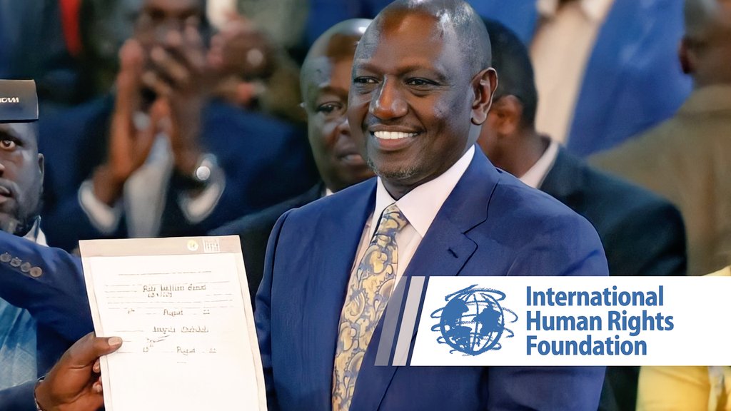 IHRF_English's tweet photo. Congratulations, President @WilliamsRuto! https://t.co/E6sNV7S4xH