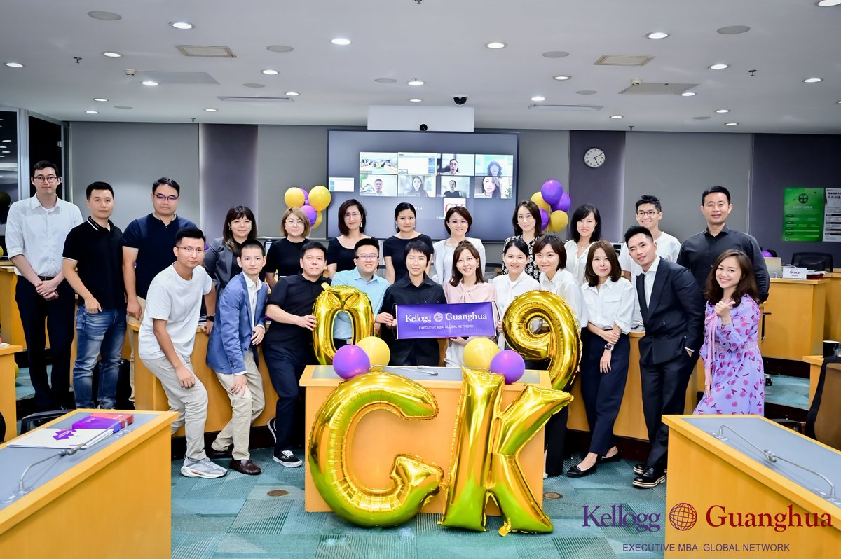 GK_EMBA's tweet photo. Today, our newest #EMBA cohort of GK09 concluded up their very first immersive module at Guanghua, completing the first step on what will be a challenging but exhilarating learning journey.

For more: https://t.co/b9wYrumM29 https://t.co/lrGBEUdfz5
