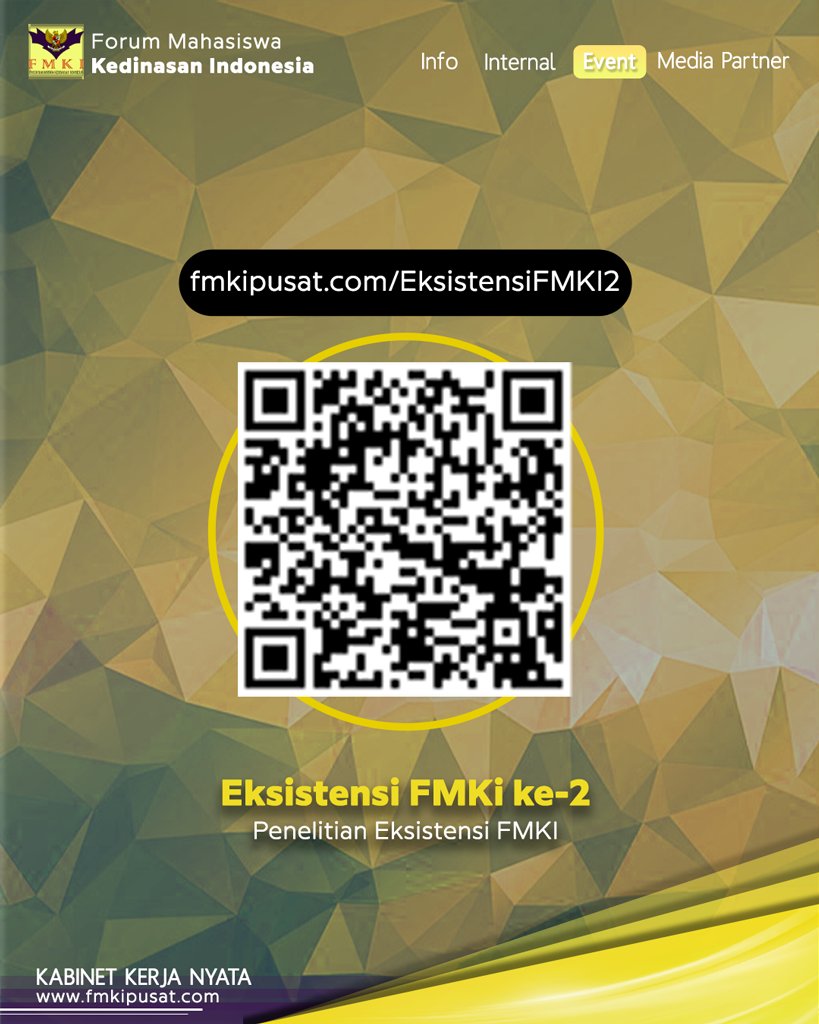 Penelitian Eksistensi FMKI 2

Berikut link yang dapat di akses👇
forms.gle/RAgzE7BC16Khzo…