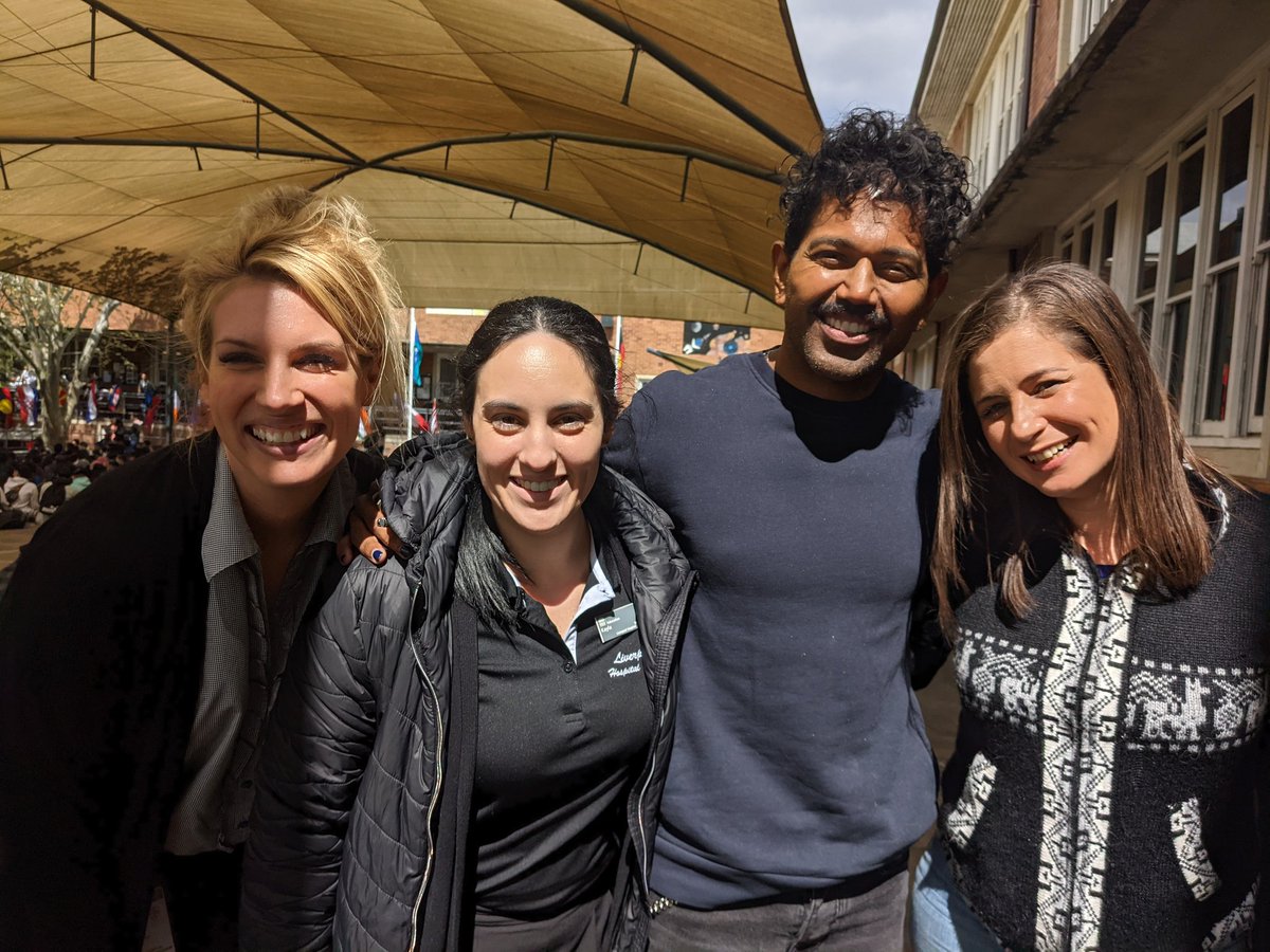 imannaevans's tweet photo. Today the staff from Liverpool Hospital School got to meet Curly Fernandez, the man who I call the mastermind of the Takeover at Liverpool Boys High School. https://t.co/4nD0E56gu1