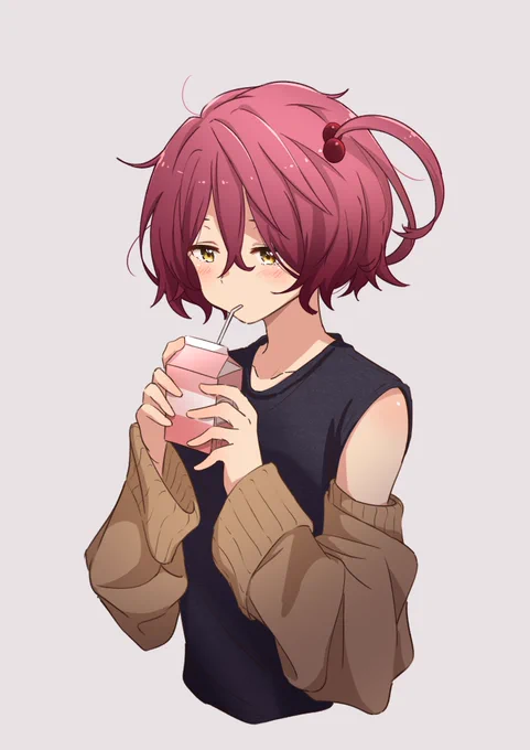 お題箱より負けヒロインが多すぎる! 小鞠知花 (私服ver.)#マケイン #イラスト 