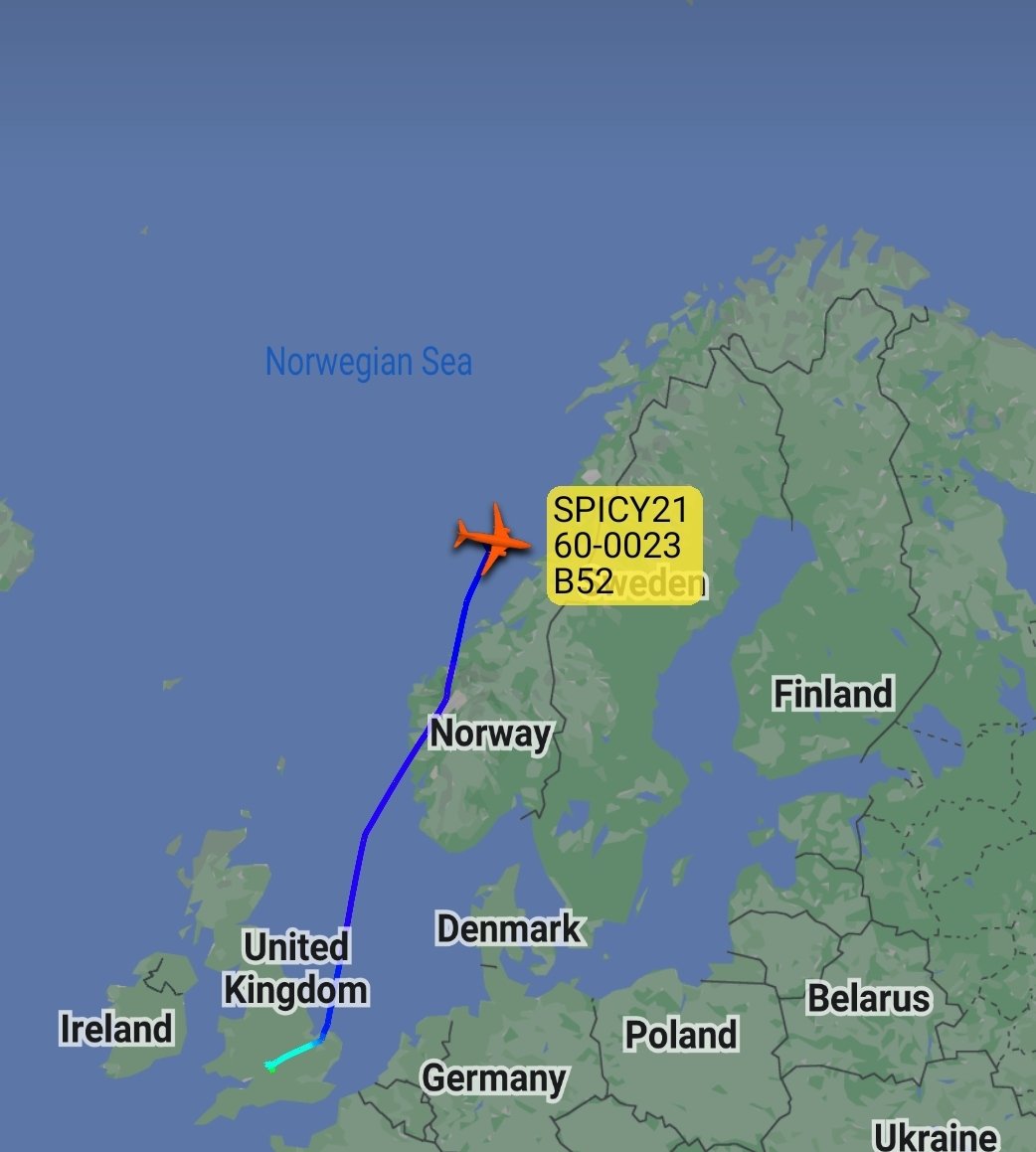 USAF
Boeing B-52H Stratofortress 

#SPICY21 60-0023