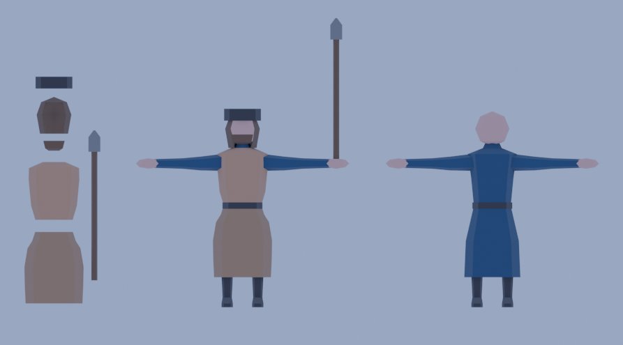 Aulexiann's tweet image. Made blockout for modular person parts, from clothes to hair.
Just for fun, have a good weekend 😄
#cppdev #indiedev #gamedev #indiegame #solodev