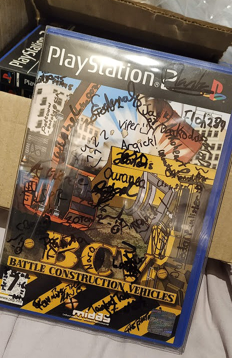 YorkieShots's tweet photo. Thank you once again to all who signed BCV at #ESASummer22 We ended up having to double signatures and stuff due to signing the plastic cover rather than the sleeve but I'll treasure it <3 https://t.co/5n8DCM4Vgt
