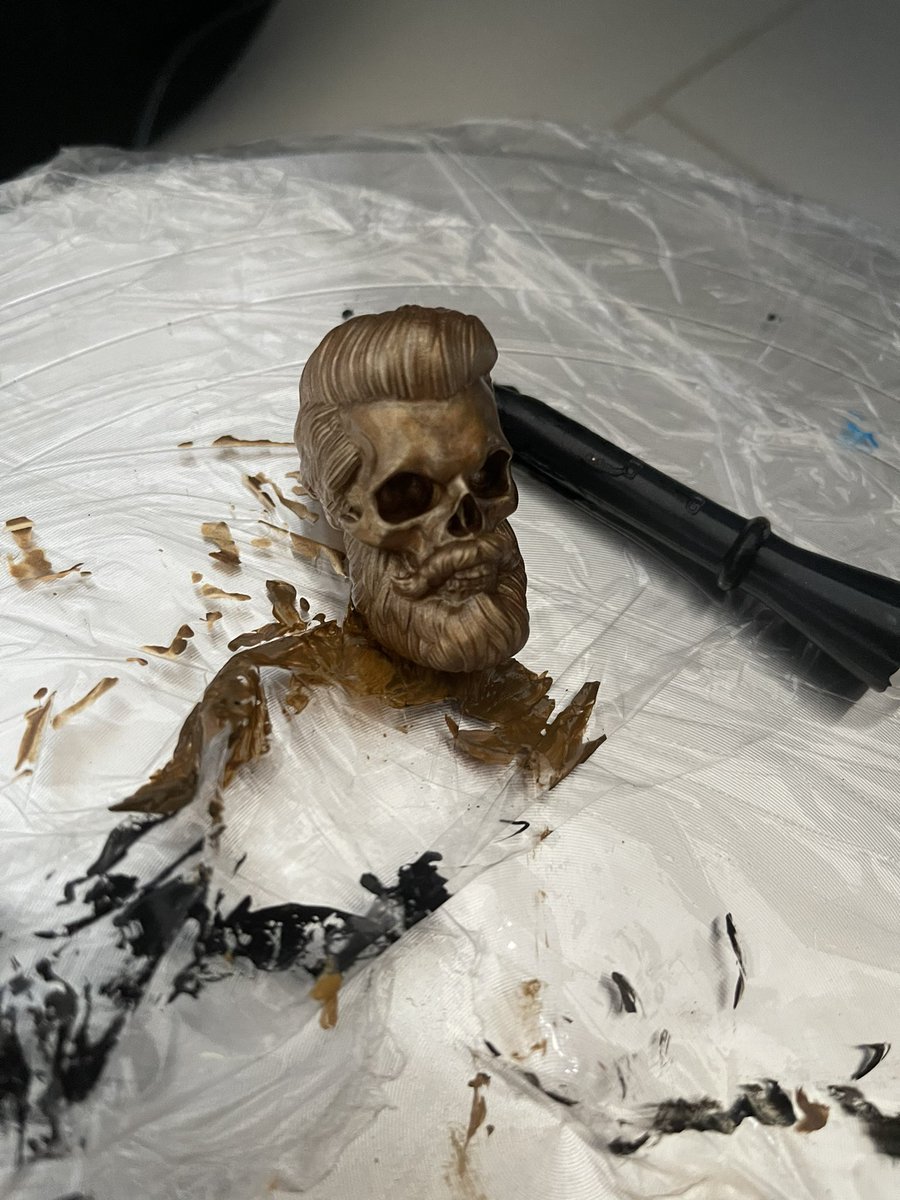 0xartisanPFP's tweet photo. Some airbrush painting attempts. https://t.co/gAKm0WmOc2