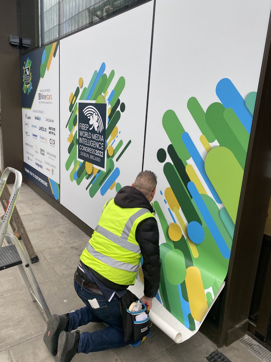 Getting ready for the #fibep  #wmic #dublin