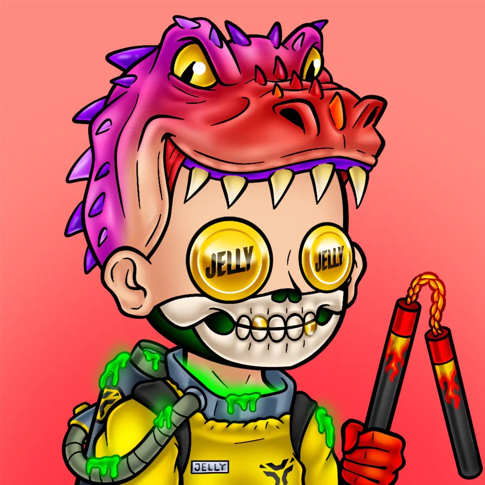 To celebrate my birthday I am giving away some @JellyeSportsNFT Stuff 🥳🥳

1x @JellyeSportsNFT DAWG
1x 1 $SOL
1x 111 $JELLY
13x 11 $JELLY

To Enter:
🍬 Follow @JellyeSportsNFT &amp; @AgarPrinceYT 
🍬 Tag 3 or more friends
🍬 Like &amp; retweet : )

(Ends in 48h)
#JellyEsport #SolanaNFTs