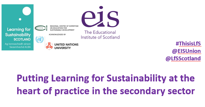 Learning for Sustainability Scotland (@lfsscotland) on Twitter photo Looking forward to hearing from practitioners at this afternoon's <a href="/LfSScotland/">Learning for Sustainability Scotland</a> <a href="/EISUnion/">EIS</a> 'Putting #LearningforSustainability at the Heart of Practice' session. #ThisisLfS <a href="/DGCEducation/">Dumfries and Galloway Council Education Service</a> <a href="/PenicuikHS/">Penicuik High School</a> @InvernessHigh Looking forward to hearing from practitioners at this afternoon's <a href="/LfSScotland/">Learning for Sustainability Scotland</a> <a href="/EISUnion/">EIS</a> 'Putting #LearningforSustainability at the Heart of Practice' session. #ThisisLfS <a href="/DGCEducation/">Dumfries and Galloway Council Education Service</a> <a href="/PenicuikHS/">Penicuik High School</a> @InvernessHigh