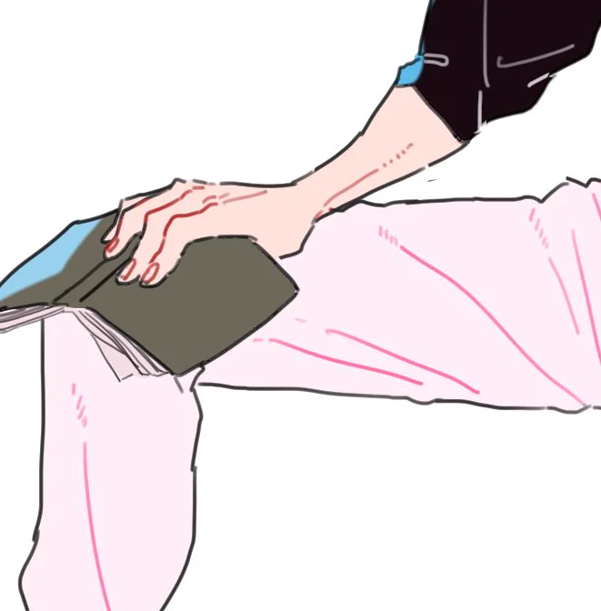 やたら手が描きたくて描きたくて仕方ない手足を描くのは線画で1番楽しいかもしれん手を描きたいがための絵を今描いている 