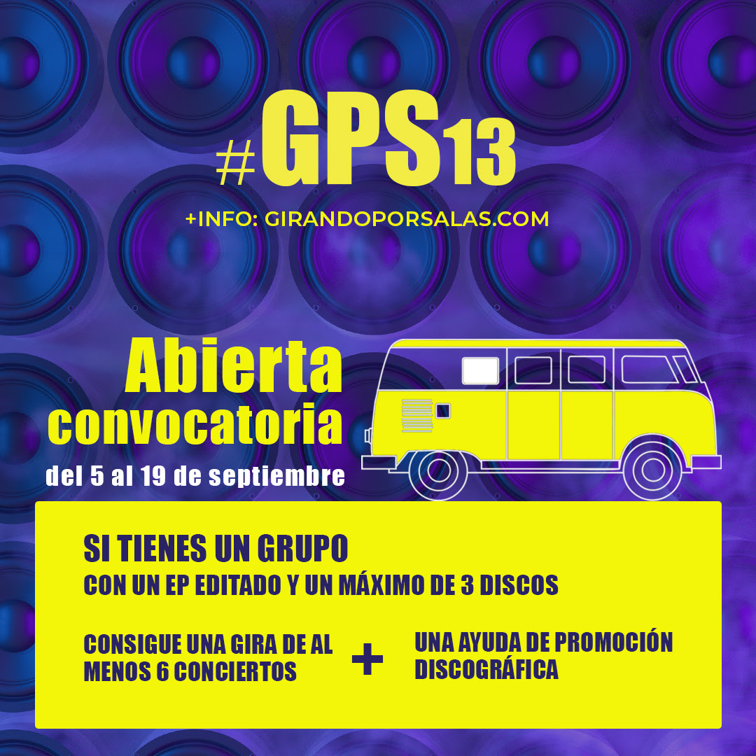¿Tienes un grupo?
#GPS lanza una nueva convocatoria para bandas y salas ofreciendo ayudas para la celebración de conciertos en todo el territorio nacional. 
requesound.com/nueva-convocat…

#GirandoPorSalas #gps13 #conciertos #NosVemosEnLasSalas