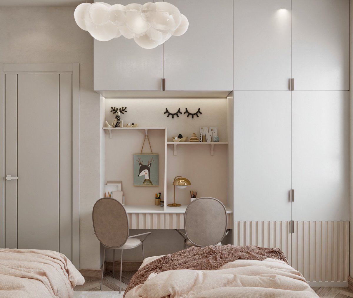 house_amd's tweet photo. My final design for girl bedroom.
#designer #design #interiordesign #villa #homedecor #decor https://t.co/FqUYDdbECh