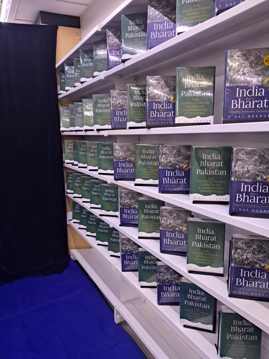 BloomsburyIndia's tweet photo. Sapna Book House in Koramangala, Bangalore hosted an engaging session with @jsaideepak where they discussed his books- #IndiaThatIsBharat and #IndiaBharatAndPakistan. 
#TheBharatBookTour https://t.co/V5FKRuvdNZ