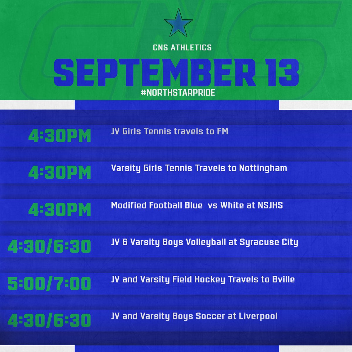 Good Luck today Stars