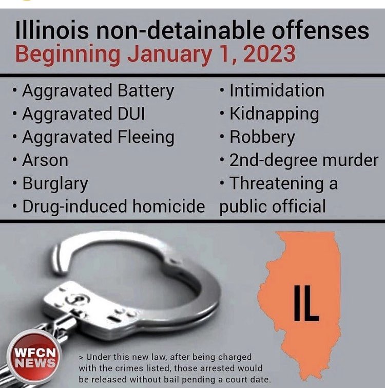 SecondCityCop's tweet photo. Thanks @JBPritzker 
Because of you and the rest of your ilk who passed the Safe-T bill, this guy would be right back on the street instead of being held in jail until his court date
Way to protect the offenders instead of victims https://t.co/q5Kles6z0y