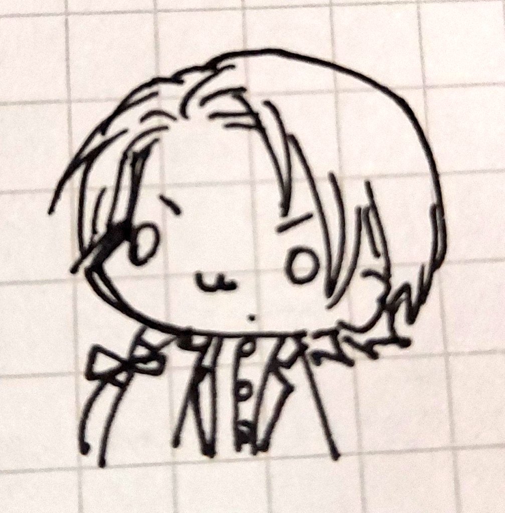 メモ紙に描かれる付喪神 