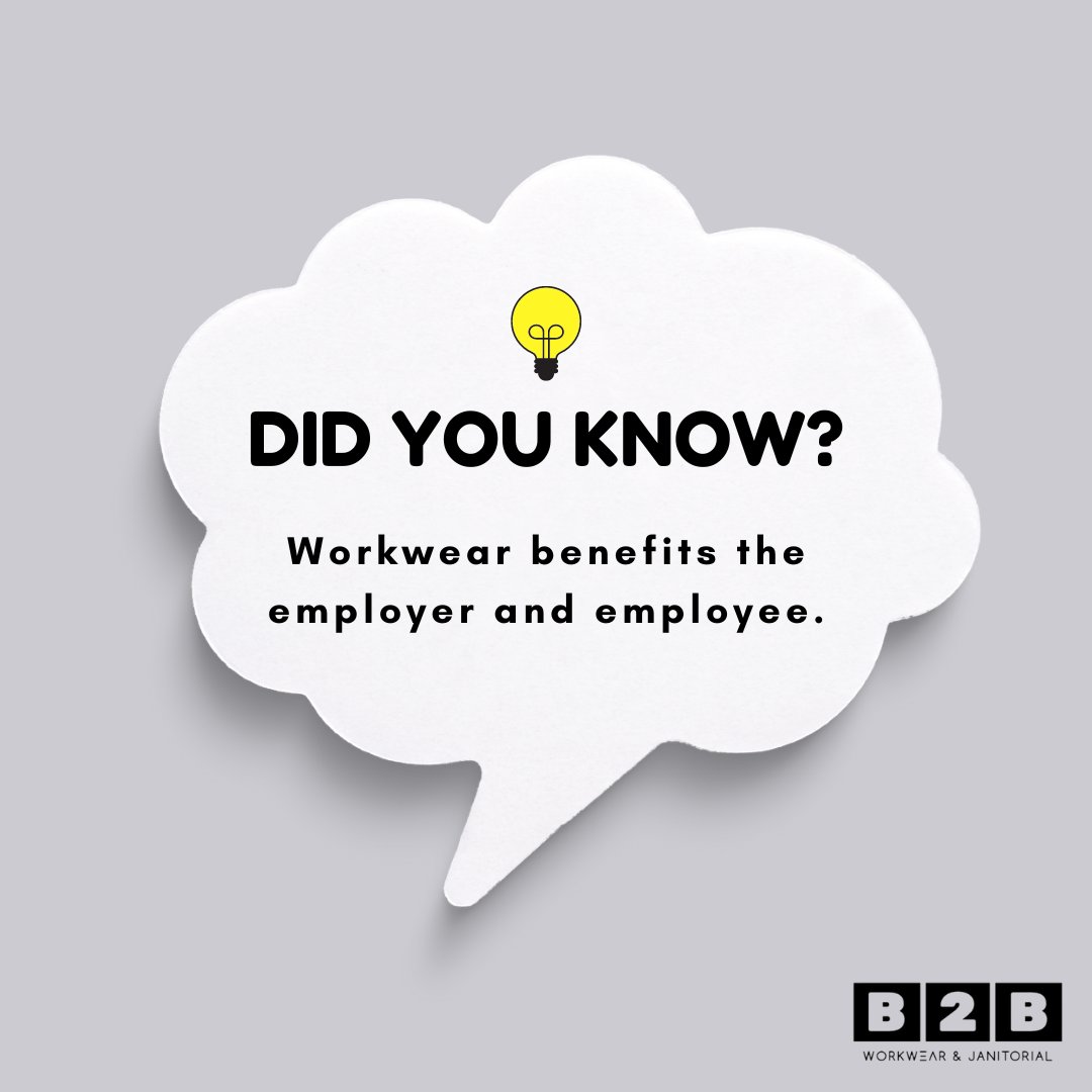 Did you know? 

Workwear benefits the employer and employee. While most uniforms are designed to prevent injuries, they also help motivate staff by offering a sense of belonging. As an employer, it enables you to identify who works for your team.