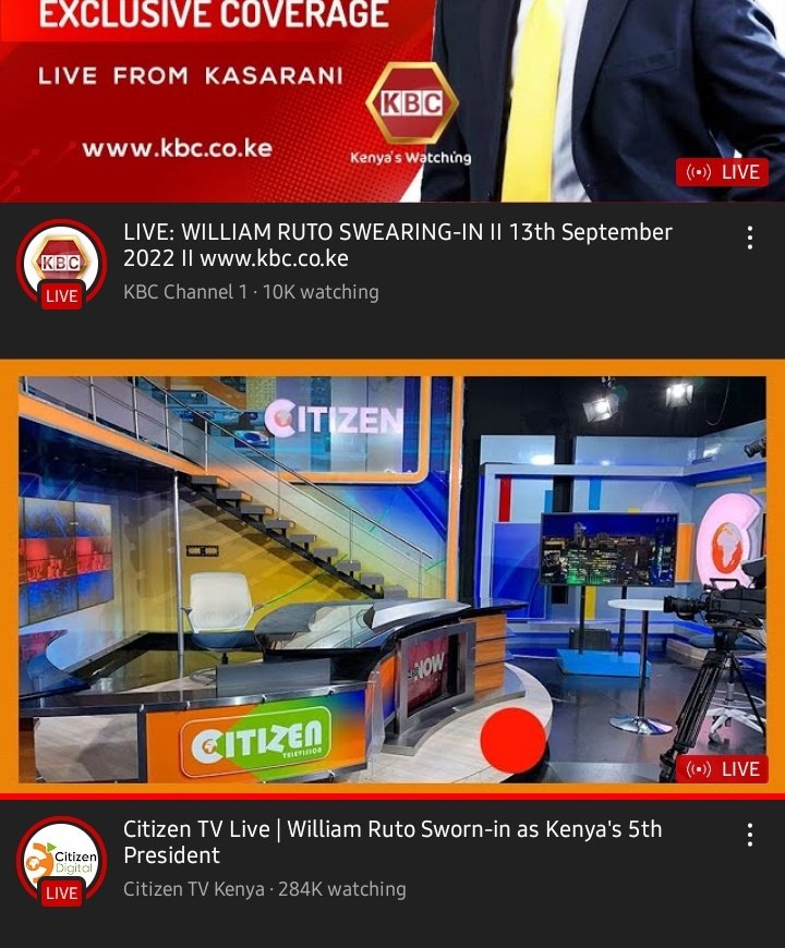 john_ngume's tweet photo. Still #Citizentv aka #AzimioTv remains popular on you tube, #Ramogi will be closed soon as nyanza feels betrayed on the central votes promise n Uhunye they won't be watching Ramogi TV now
Uhunye Sakaja Riggy G Margaret Riggy G https://t.co/GC5iNTRUy7