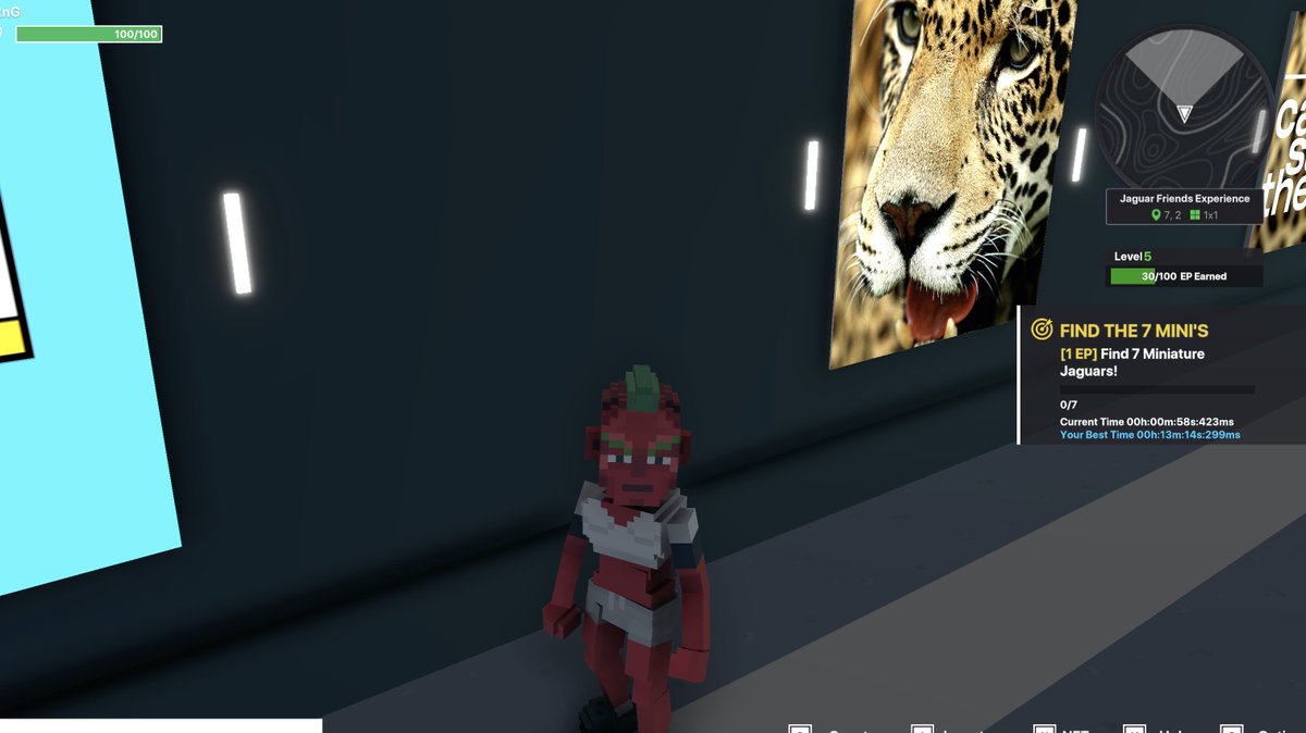 KhulwadeeP's tweet photo. I just finished my quest on @jagfriends_nft experience on the #sandboxalphaS3 for a chance to win a Season 3 Alpha Pass! Here I am in Legendaries Room, check out my screenshot!

#jaguarfriends https://t.co/tEtdmccfoU