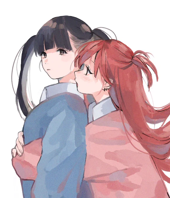 つかまえた#創作百合 