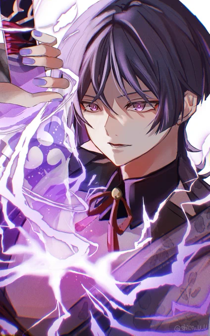 『雷電将軍』#原神 #GenshinImpact #scaramouche 