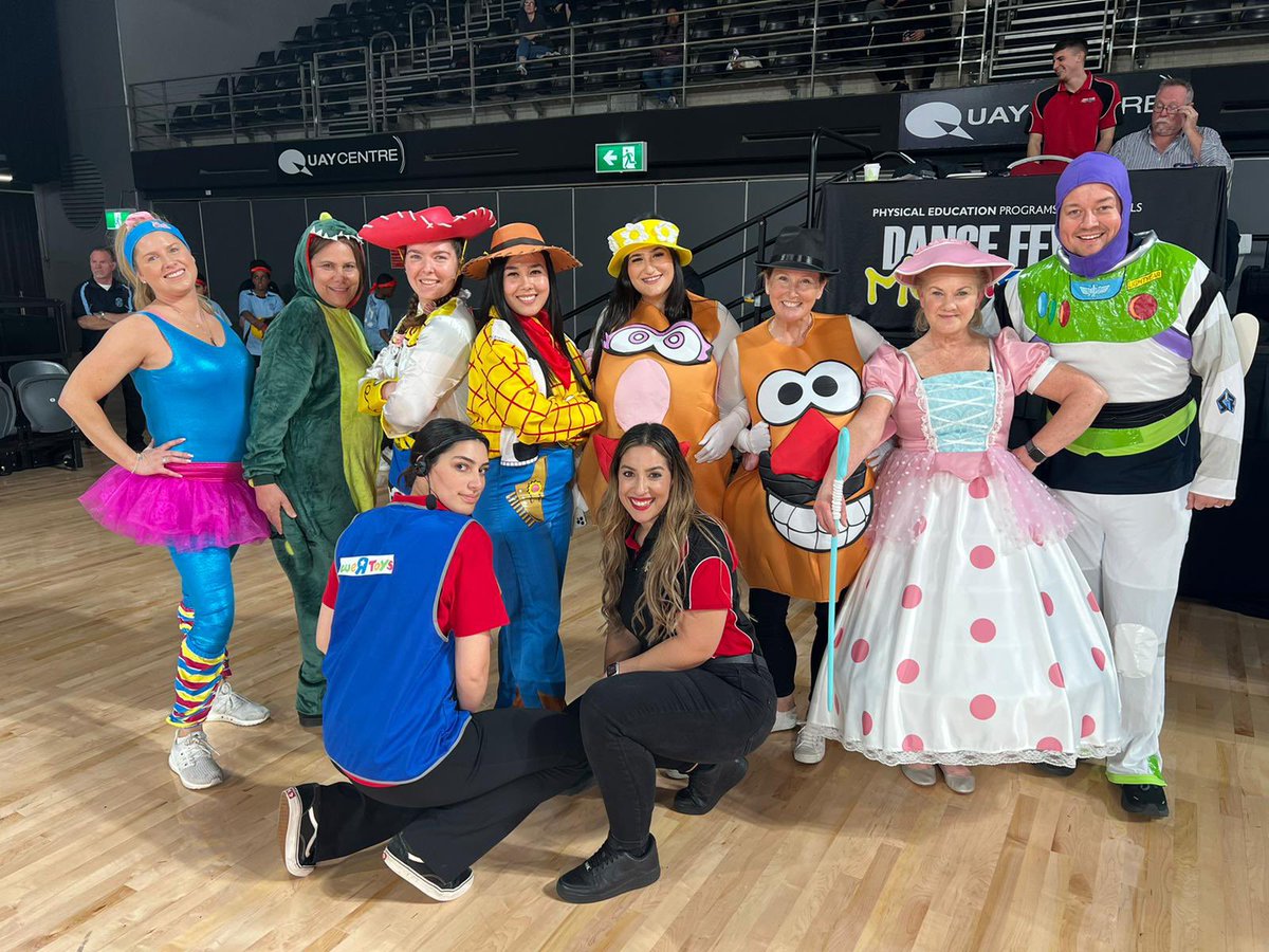 Seriously, why wouldn’t you want to want to work at St Monica’s North Parramatta? 🤷‍♀️ @Dancefever_AUS #ToyStory <a href="/CatholicEdParra/">Catholic Schools Parramatta Diocese</a> <a href="/MonicasNP/">St Monica's NP</a>