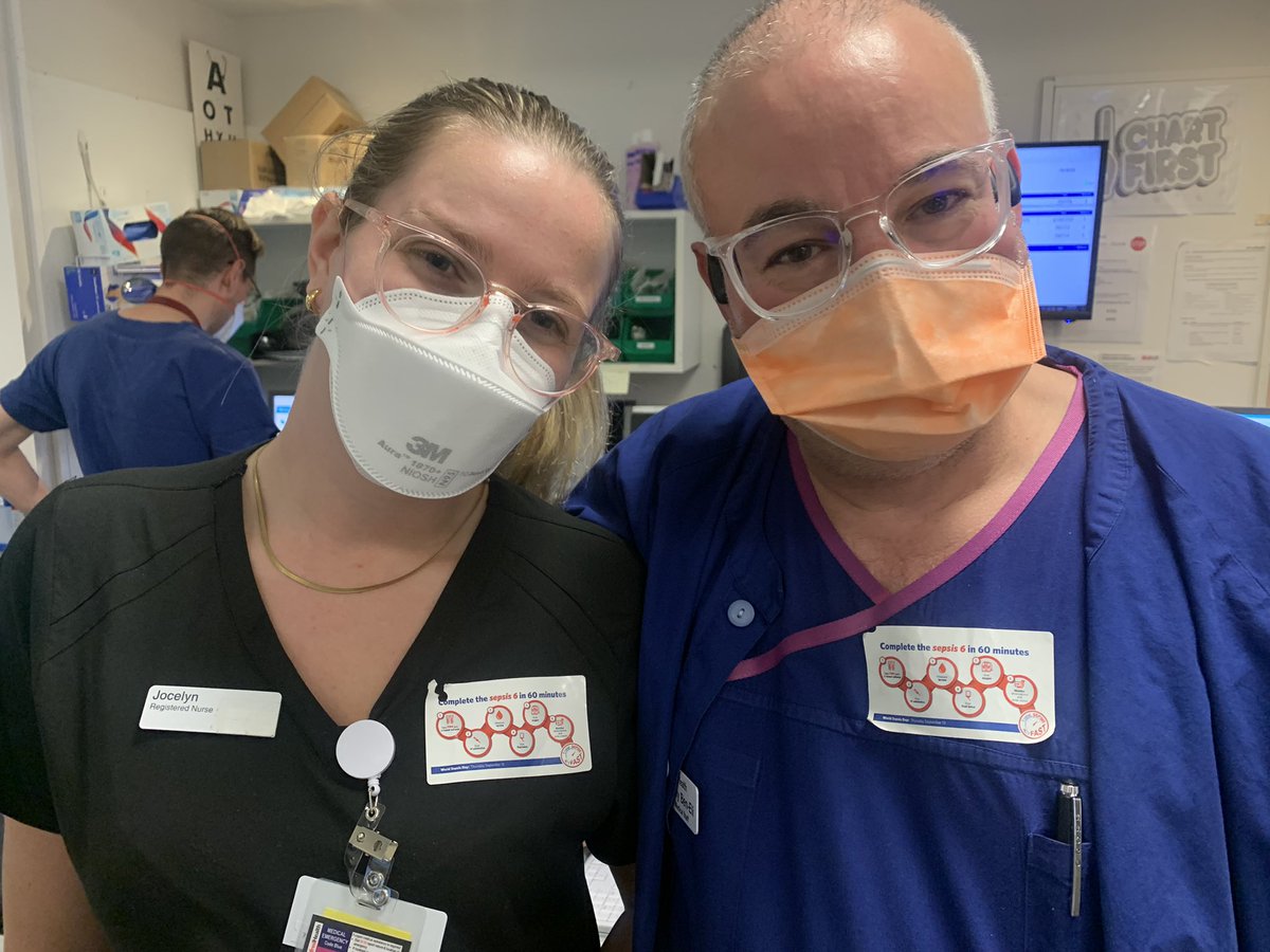 dianagoubrial's tweet photo. World Sepsis Day🦠 Shout out to both the clinical and non-clinical staff at @AlfredHealth ED for contributing to the timely care of patients presenting with sepsis and to @CristinaGhijben for leading the model of care! #sepsisday #EDpharm https://t.co/2B4pJKhO7e