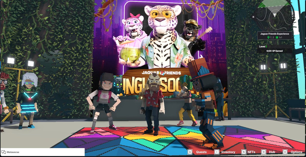 papsipapsi977's tweet photo. @TheSandboxGame @jagfriends_nft I just finished my quest on 
@jagfriends_nft

 experience on the #sandboxalphaS3 for a chance to win a Season 3 Alpha Pass! Here I am in Legendaries Room, check out my screenshot!

#jaguarfriends https://t.co/TuZMiGiTNd