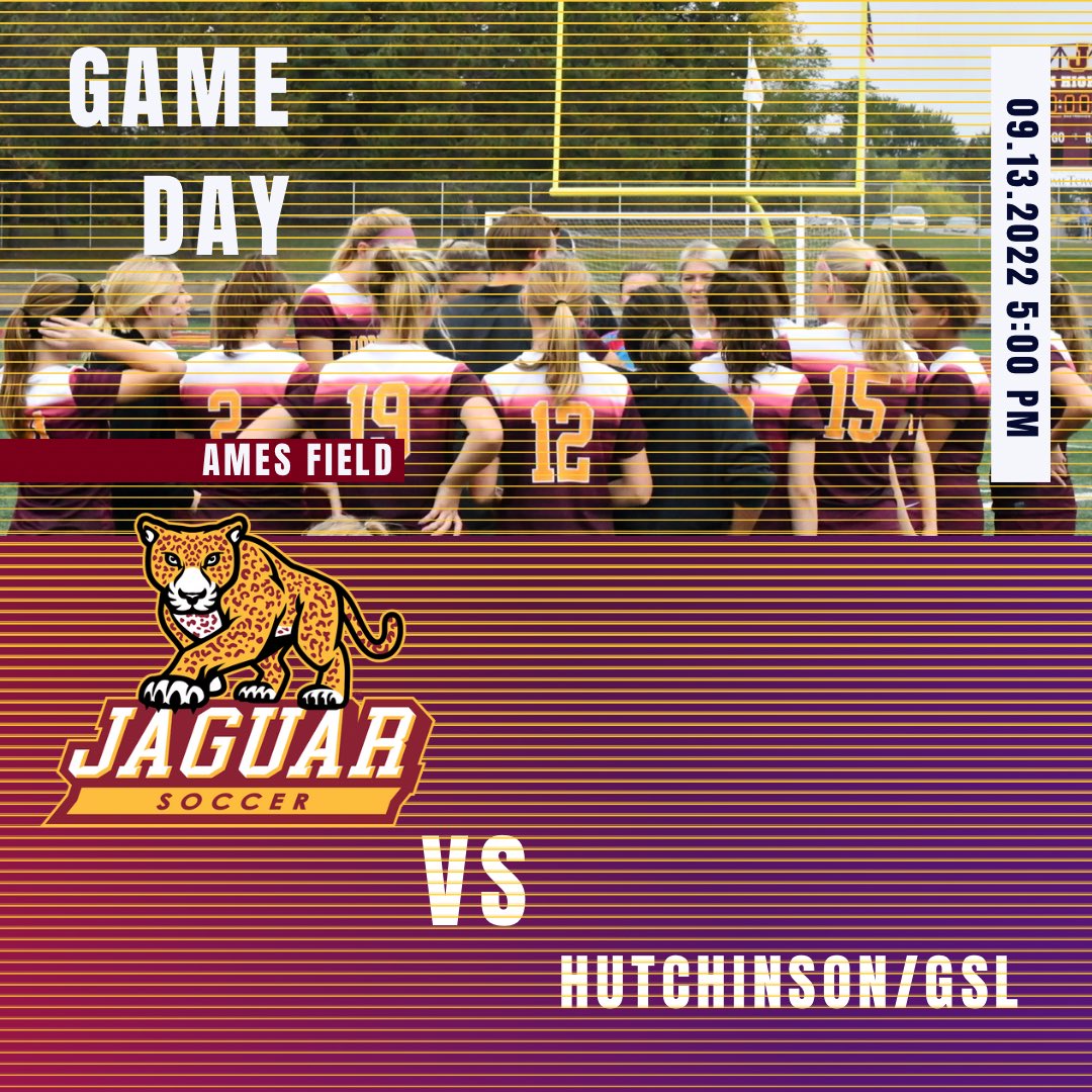 Game Five! Jags host Hutch this evening •5:00 PM Ames Field•