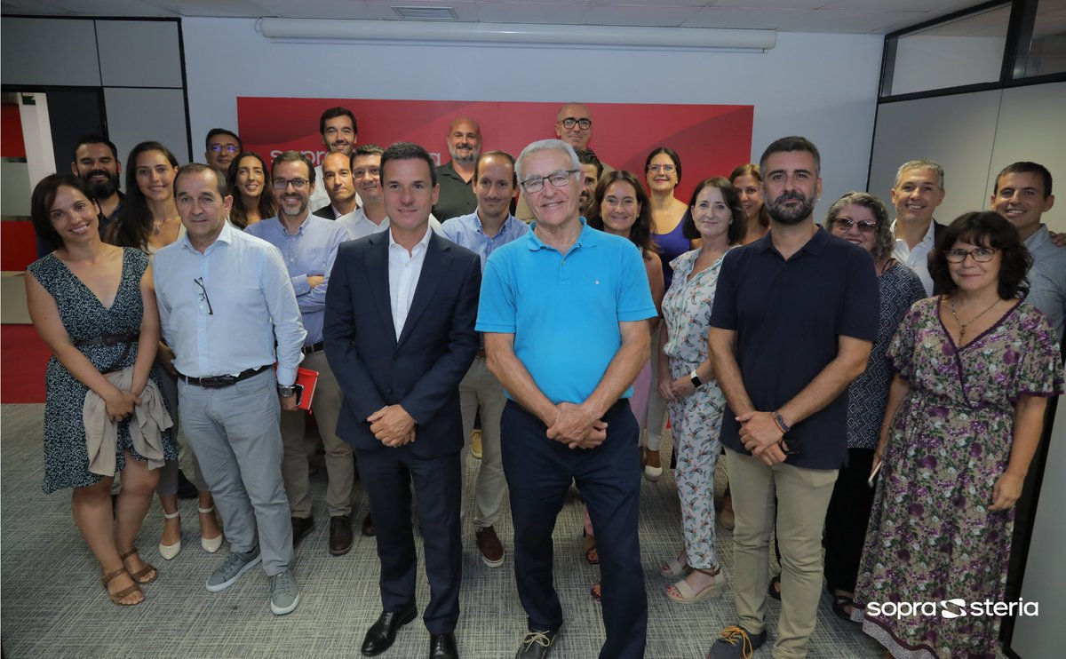 SopraSteria_ES's tweet photo. El alcalde de Valencia, Joan Ribó, ha visitado nuestras oficinas y ha destacado que empresas como #SopraSteria hacen pensar en una ciudad "no solo vinculada al turismo, sino también a aspectos como la digitalización, la innovación y la sostenibilidad”.

https://t.co/2RFYSU295N https://t.co/v8T0OXDCQa