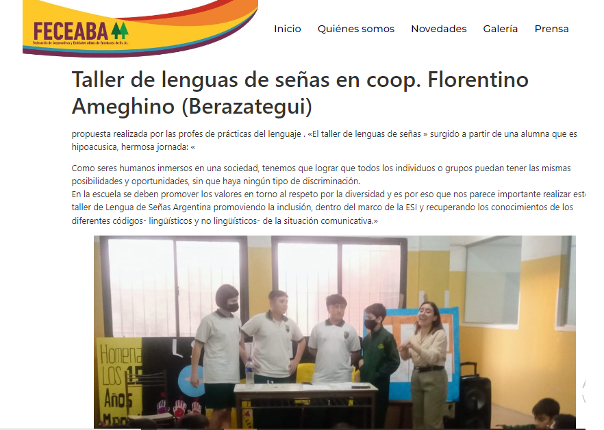 Feceaba2's tweet photo. Taller de lenguas de señas en cooperativa Florentino Ameghino (Berazategui). https://t.co/H7czaIXlZP @portalcoopes @ansolnoticias @AlexRoig_inaes @INAESarg https://t.co/YcG1luSWTe