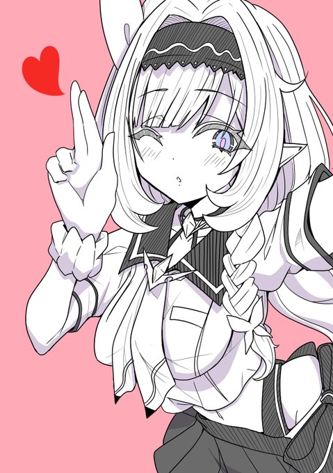 衣装没案の制服エリシアちゃんがかわいかったのと描いたら出る精神で…🫠 