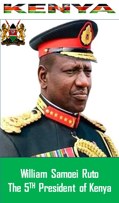 The 5th president of Kenya Commander In Chief Of The Armed Forces of Kenya #ruto #riggyG <a href="/AIRTEL_KE/">Airtel Kenya</a>