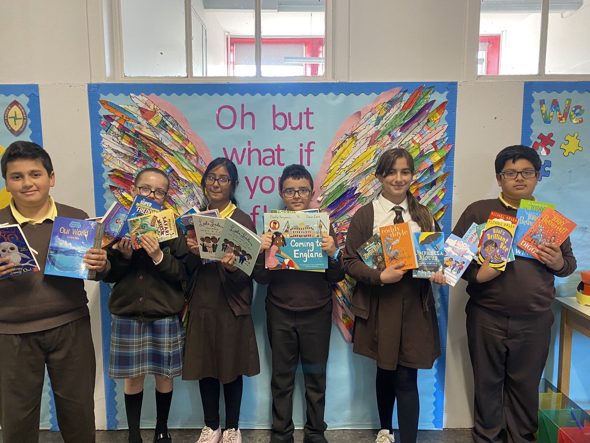 We would like to say a HUGE thank you to <a href="/UnitedWayUK/">United Way UK</a> who have recently sent us some amazing new books to replenish our school and class library collections. Thank you for choosing to support our school ❤️ #ReadingOasis 📚#GlasgowLovesReading22 #StBridesLovesReading22
