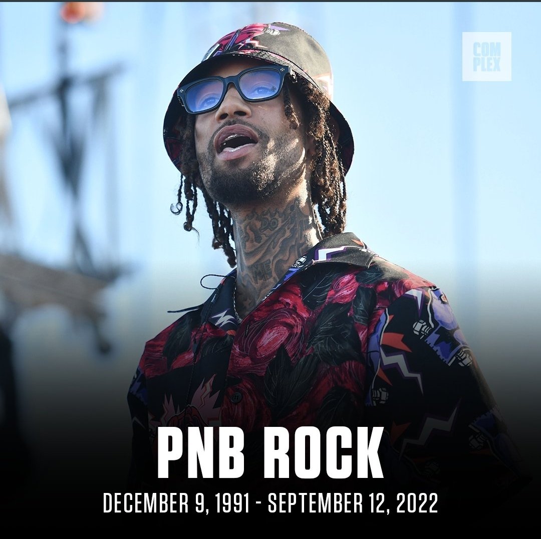 CookupR's tweet image. PnB Rock has reportedly died after he was fatally shot during a robbery at the Roscoe’s Chicken &amp;amp; Waffles restaurant in South Los Angeles