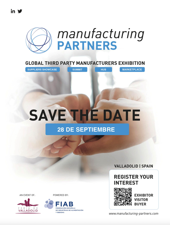 #SaveTheDate | FIAB y Feria de Valladolid presentan MANUFACTURING PARTNERS

📆Miércoles, 28 de septiembre
🕥de 9:30 - 10:45h.
📍Cámara de España, en Madrid (C/ Ribera del Loira)

Organizan: 
<a href="/esFIAB/">FIAB</a> <a href="/feriavalladolid/">Feria de Valladolid</a>
 
🔗¿Quieres saber más? bit.ly/3qAvlw4