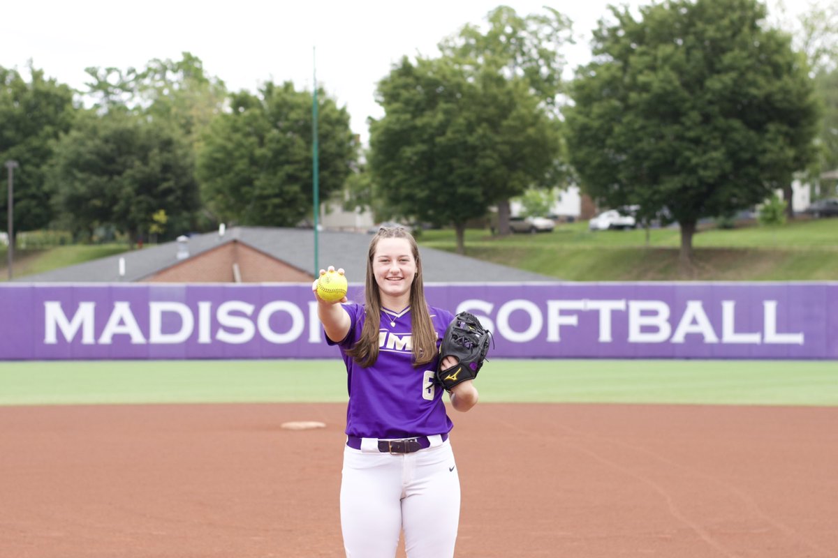 I’m very excited to announce that I have verbally committed to JMU as a Student-Athlete. I would like to give a big shout out to my teammates and family for all their support, especially to my Dad who has always been there.#dukes💜💛 <a href="/JMUSoftball/">JMU Softball</a> <a href="/NationalsCC/">Nationals Fastpitch Team</a> <a href="/CoachRPauly/">Rick Pauly</a>