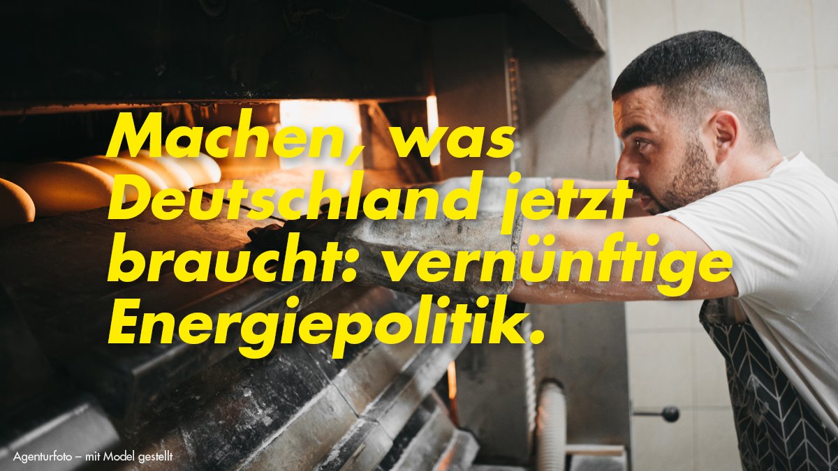 Verlässliche u bezahlbare #Energieversorgung ist überlebenswichtig für Menschen und Betriebe in 🇩🇪. Wir müssen alle heimischen Energiepotenziale ausschöpfen, um das Energieangebot zu erhöhen und die Preise zu drücken. Jetzt unsere Forderungen unterstützen: fdp.de/energie