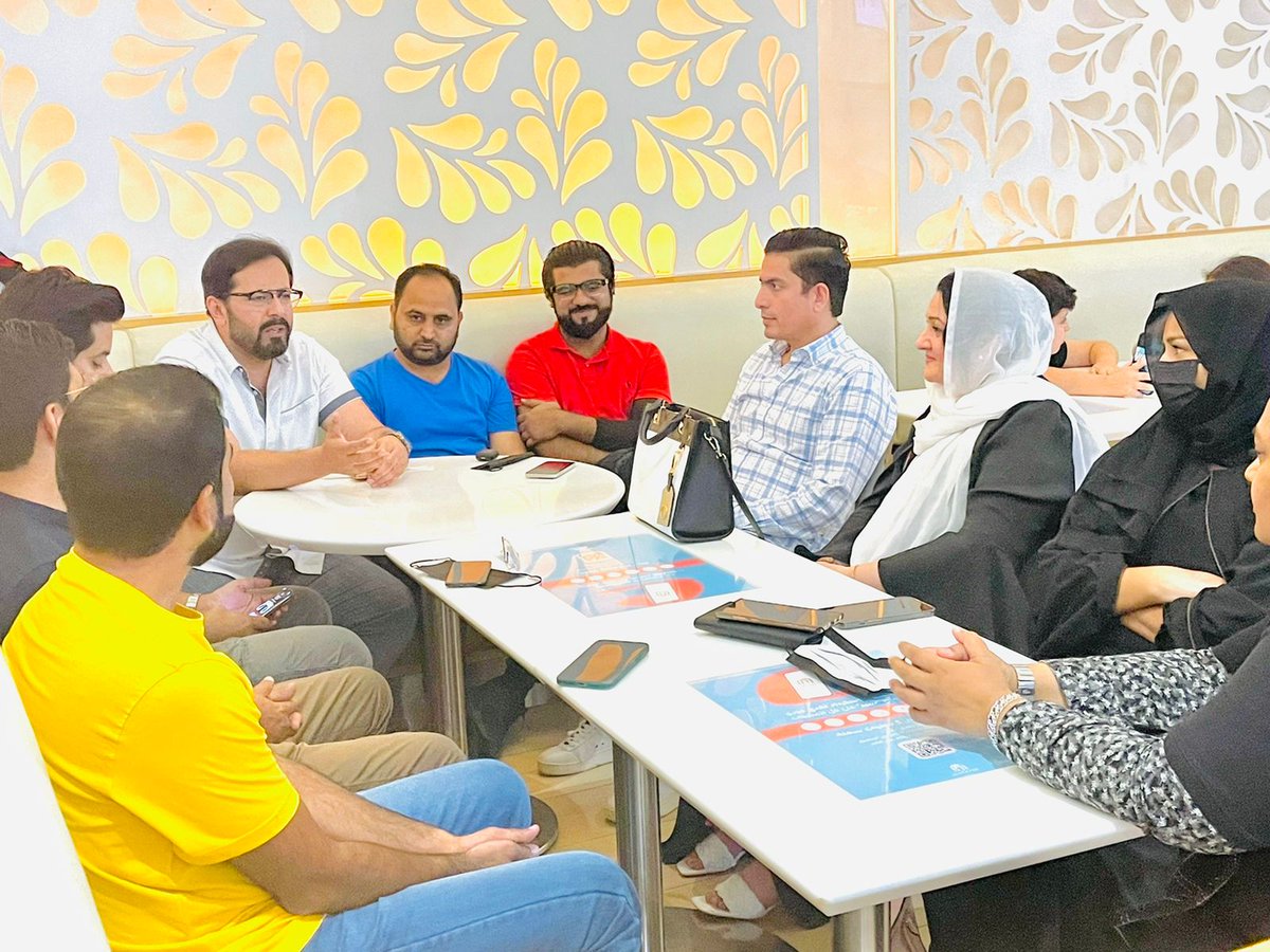 PTI_DubaiRegion's tweet photo. پی ٹی آئی دبئی کے سابق صدر عرفان افسر اعوان کی زیر صدارت پی ٹی آئی یو اے ای کور کمیٹی کی میٹنگ دبئی میں منعقد ہوئی جسمیں سیلاب زدگان کی مالی امداد بہترین اور موثر انداز میں متاثرین تک پہنچانے پر سیر حاصل گفتگو کی گئی.
#FloodRelief2022 #PTI #PTIUAE #PTIDubai #imrankhan #UAEAID https://t.co/6tlBjWPTCq