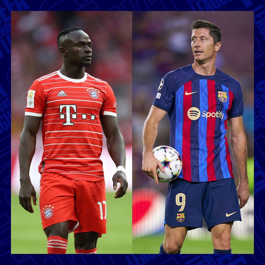 ChampionsLeague's tweet photo. Mané OR Lewandowski❓

#UCL https://t.co/fEoxCKyTe1