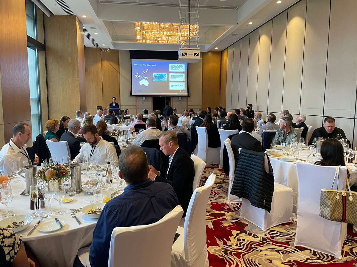 ACCESS05087460's tweet photo. Great Perth lunch today with a large group of 80+ #cfo #coo #cio listening to @HexagonSIG talking “Australia: The Next World Hub of Renewables.” https://t.co/VVSI5Q184u