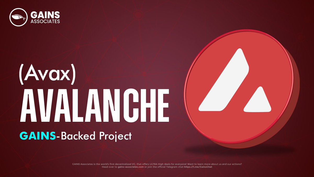 GainsAssociates's tweet image. In the top 15 by market cap, @avalancheavax 🔺 is one of the most serious #Ethereum #competitors.

🚀 We had the opportunity to contribute to it, thus offering a 290x to our tiered #members at its ATH.

🤯 Our track record is unmatched and continues to melt brains over the years.