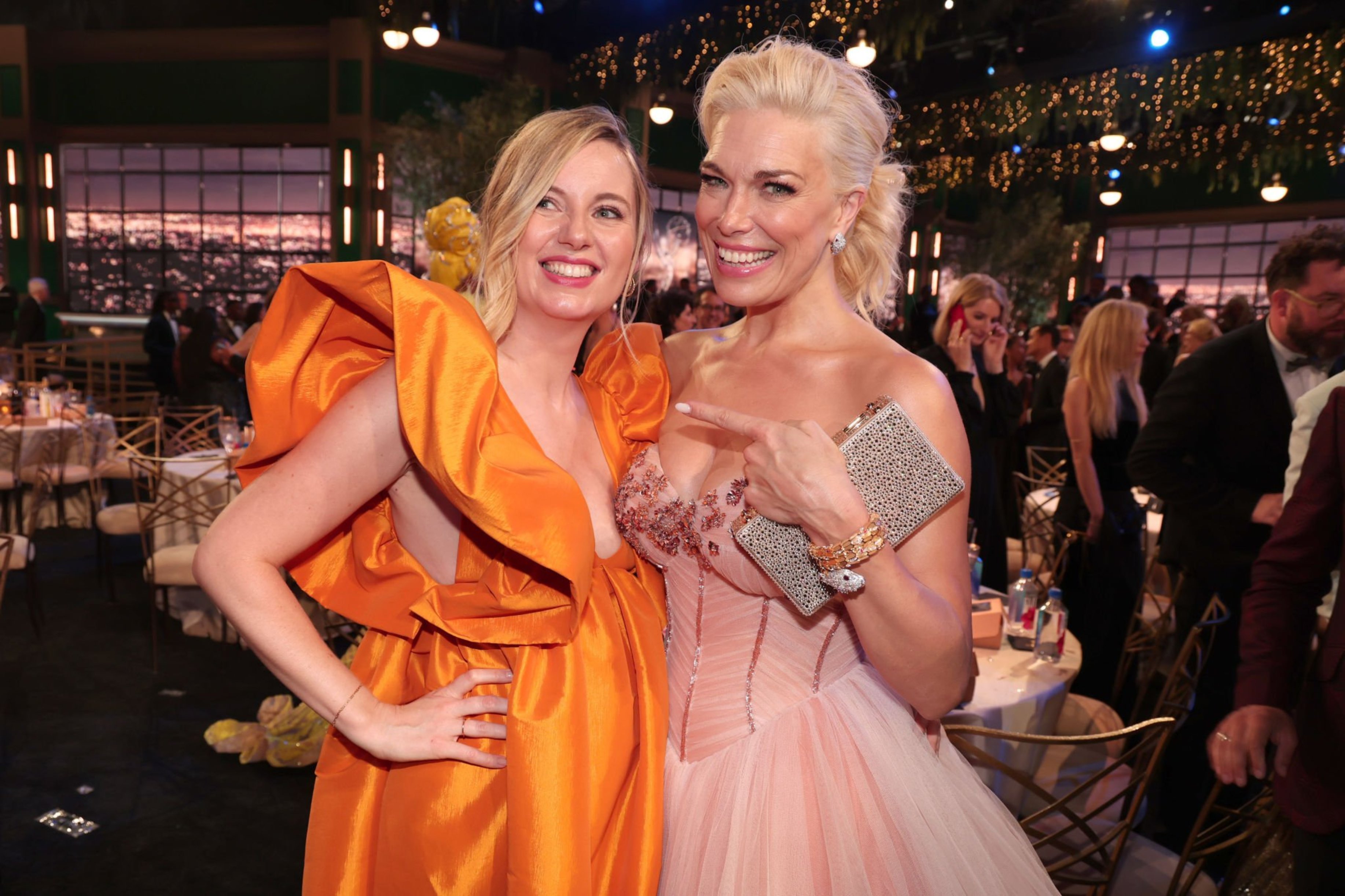 Hannah Waddingham Online on Twitter "📸 Hannah Waddingham with M.J